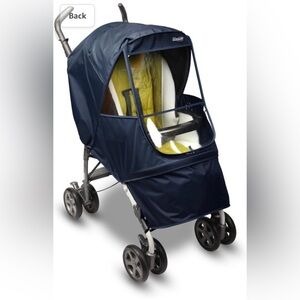 Manito Stroller Weather Shield/Rain Cover/ UV Protection- Navy